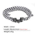 Wholesale cheap skull necklace chain by 316l stainless steel